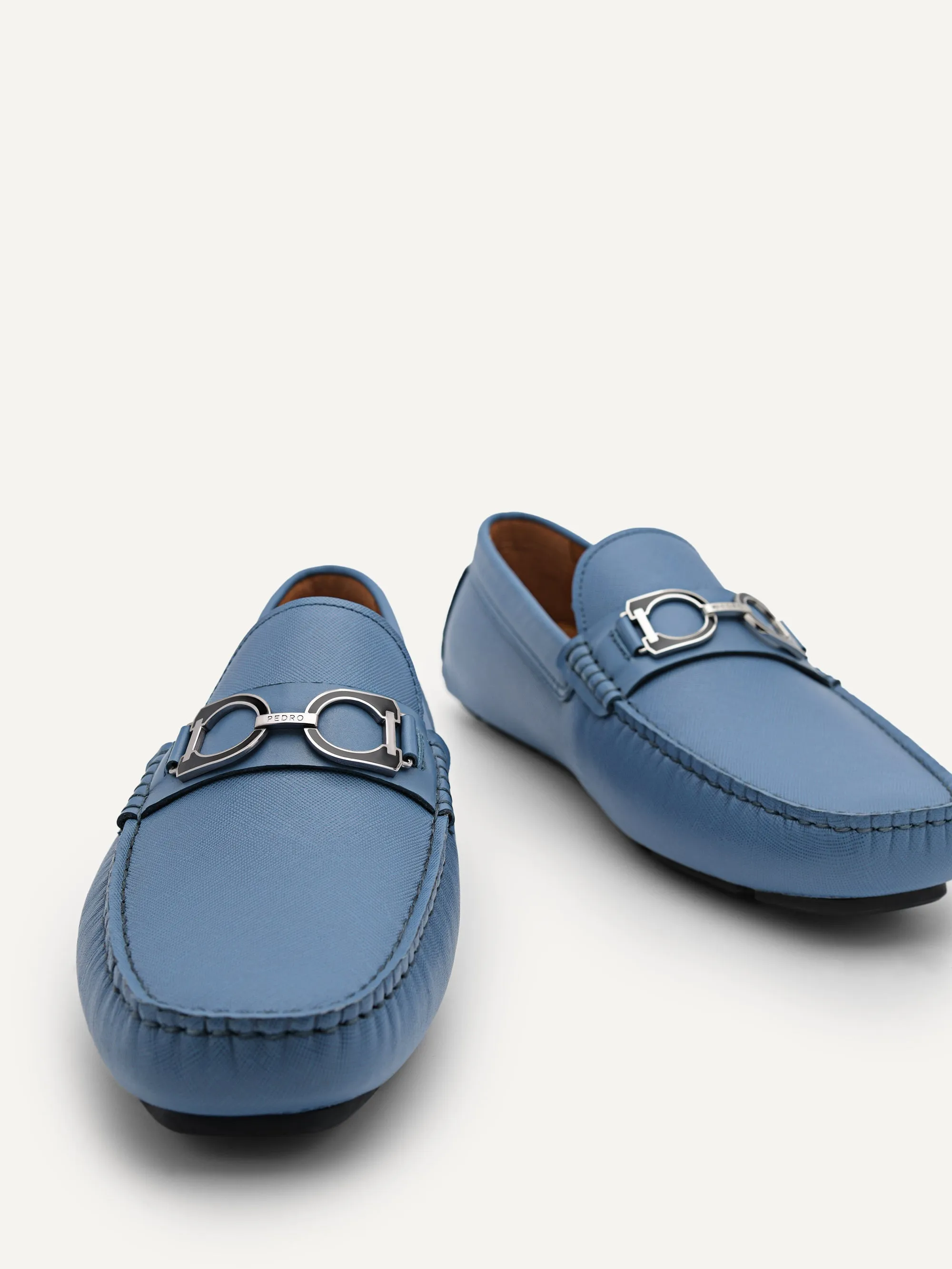 Antonio Leather Moccasins