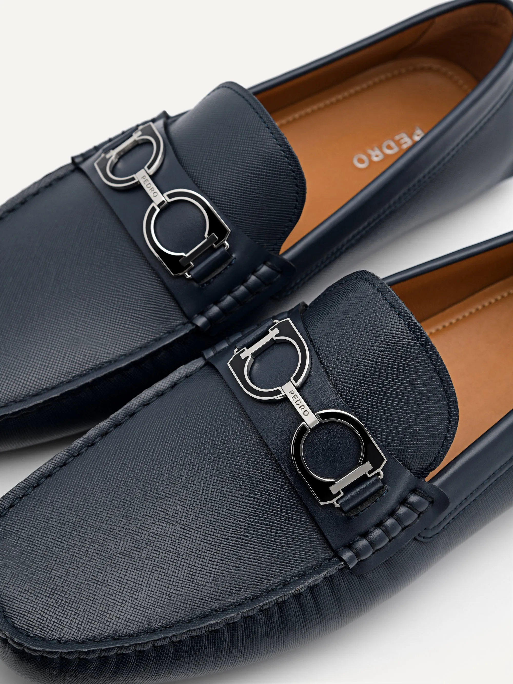Antonio Leather Moccasins