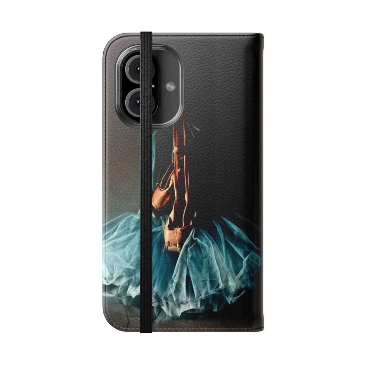Artistic Ballet Tutu on Old Wall Flip Cover Phone Case