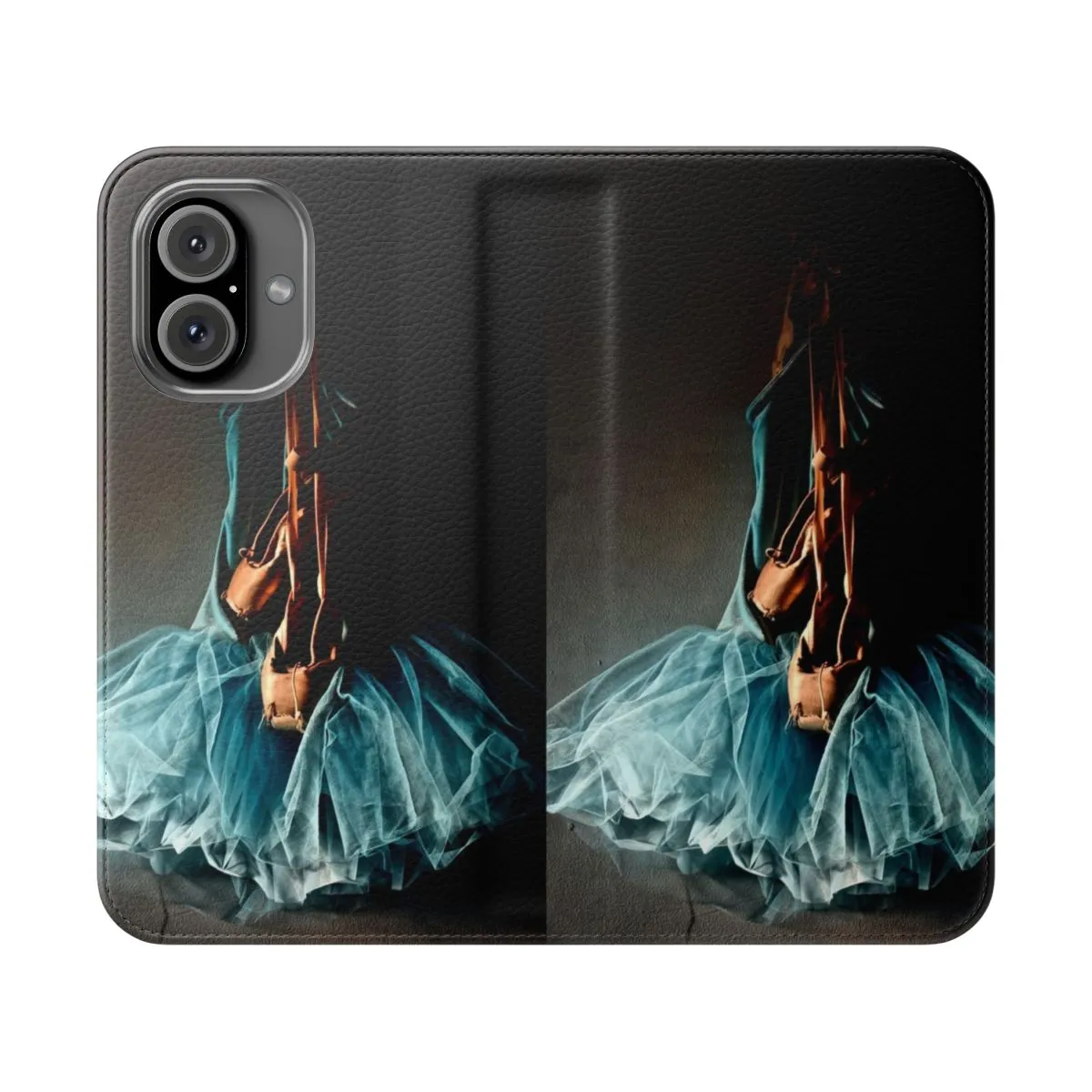 Artistic Ballet Tutu on Old Wall Flip Cover Phone Case