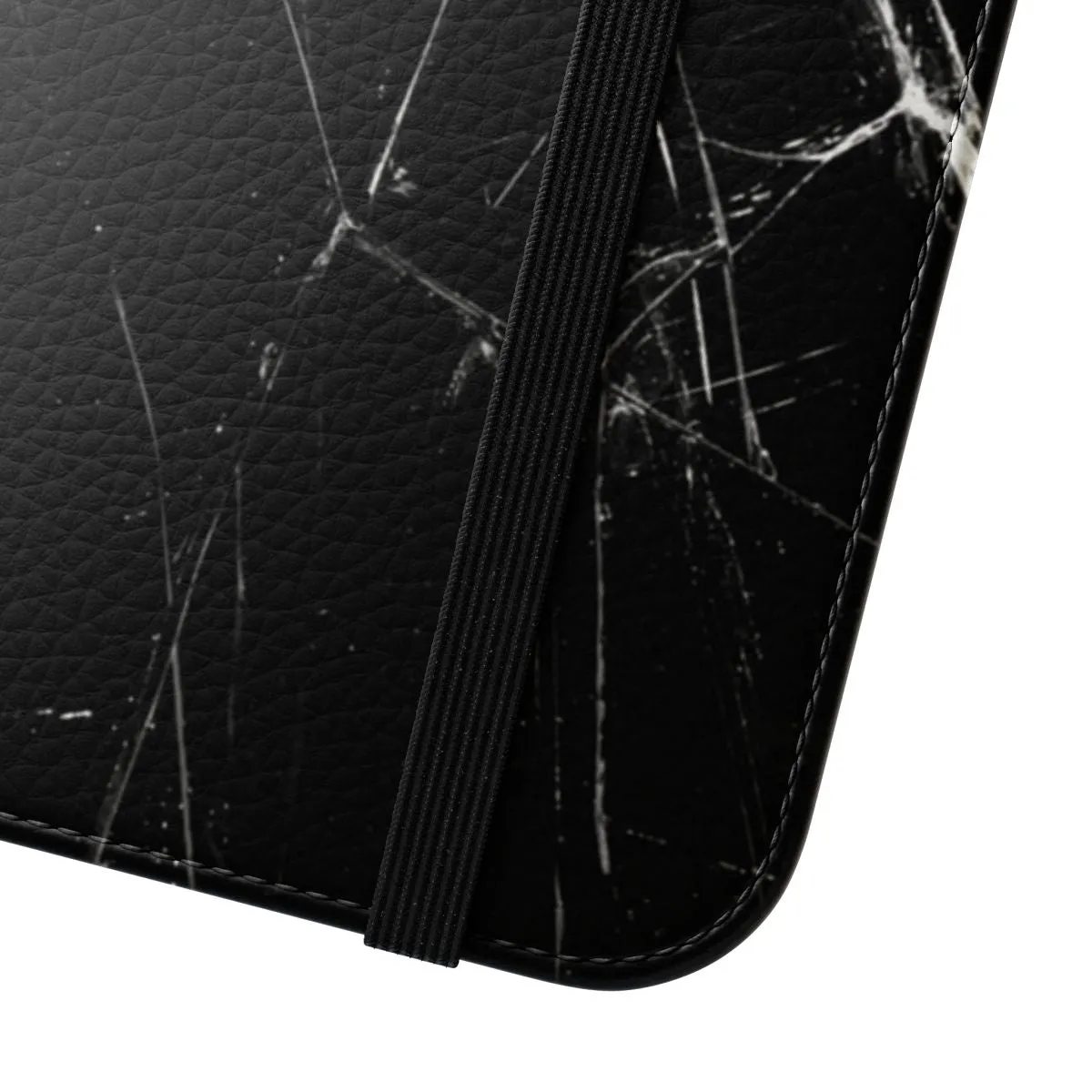Artistic Cracked Screen iPhone Flip Case