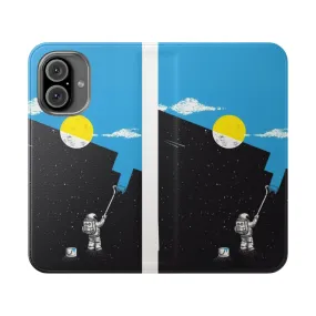 Artistic Flip Cover Phone Case for Creative Minds
