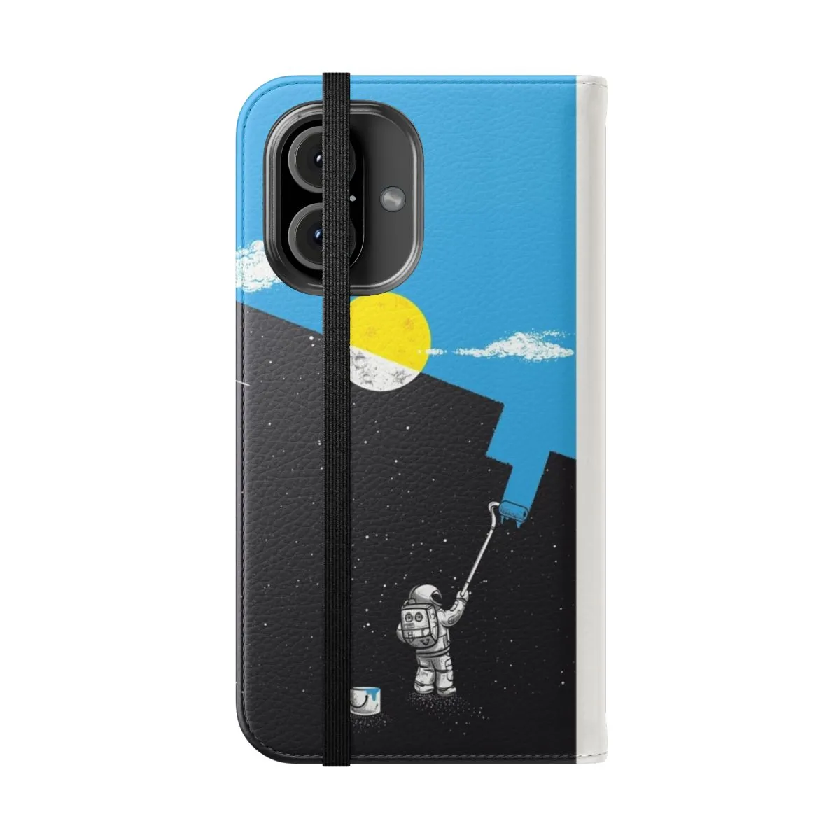 Artistic Flip Cover Phone Case for Creative Minds