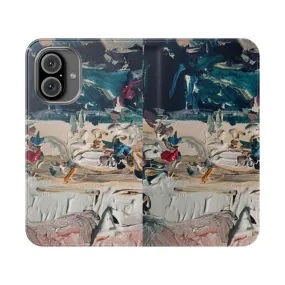 Artistic Flip Cover Phone Case - Hip Hop Inspired Design