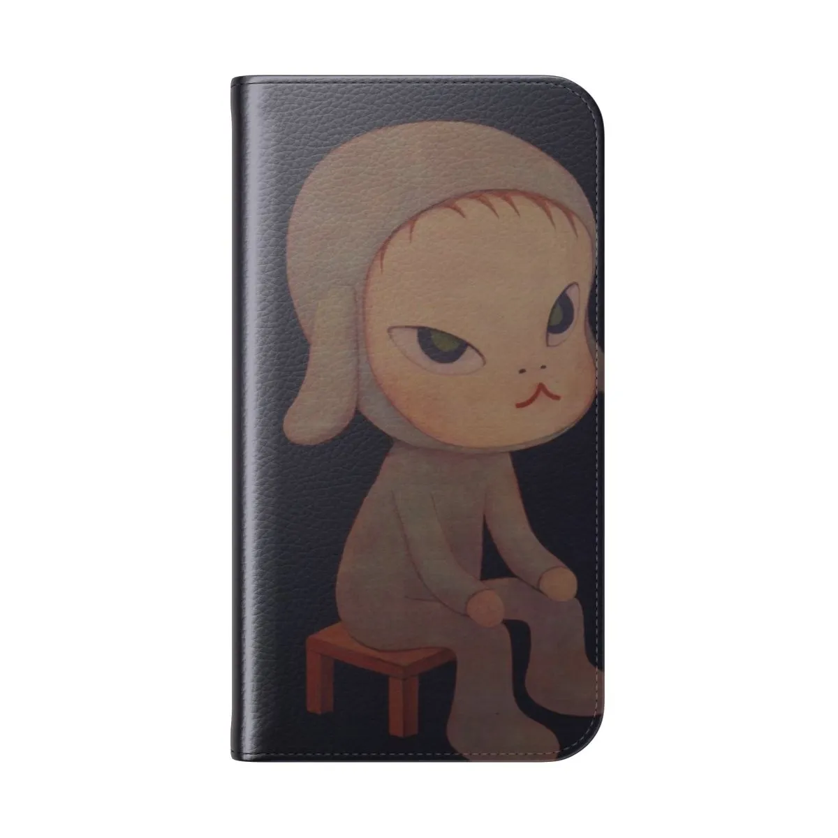 Artistic Flip Cover Phone Case - Inspired by Yoshitomo Nara
