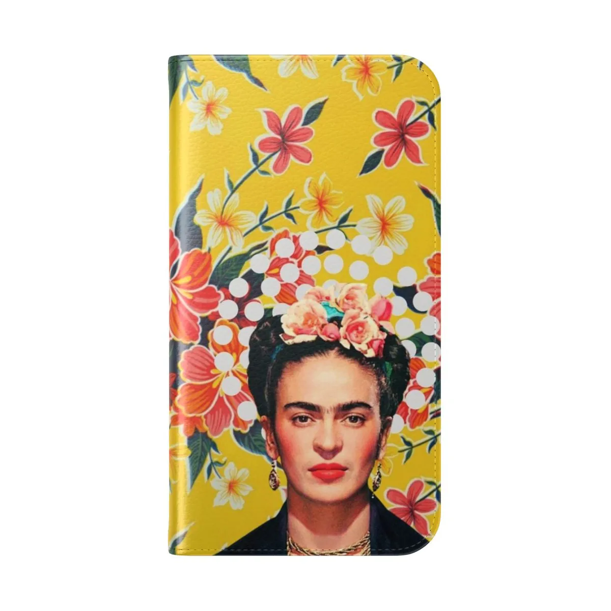 Artistic Frida Kahlo Inspired Floral Phone Case