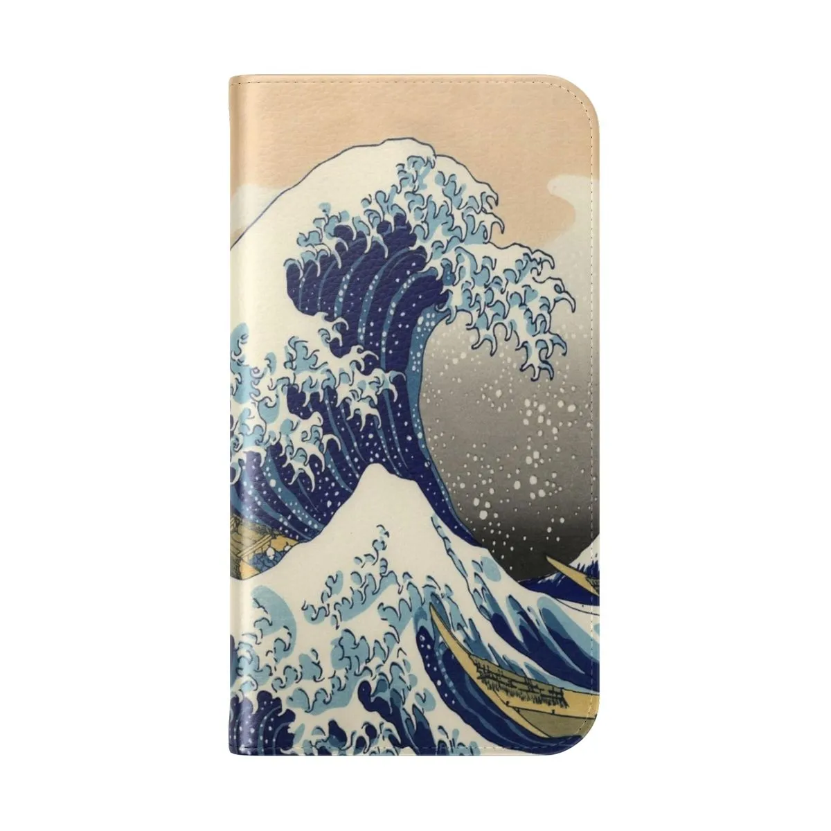 Artistic Great Wave Flip Cover Phone Case