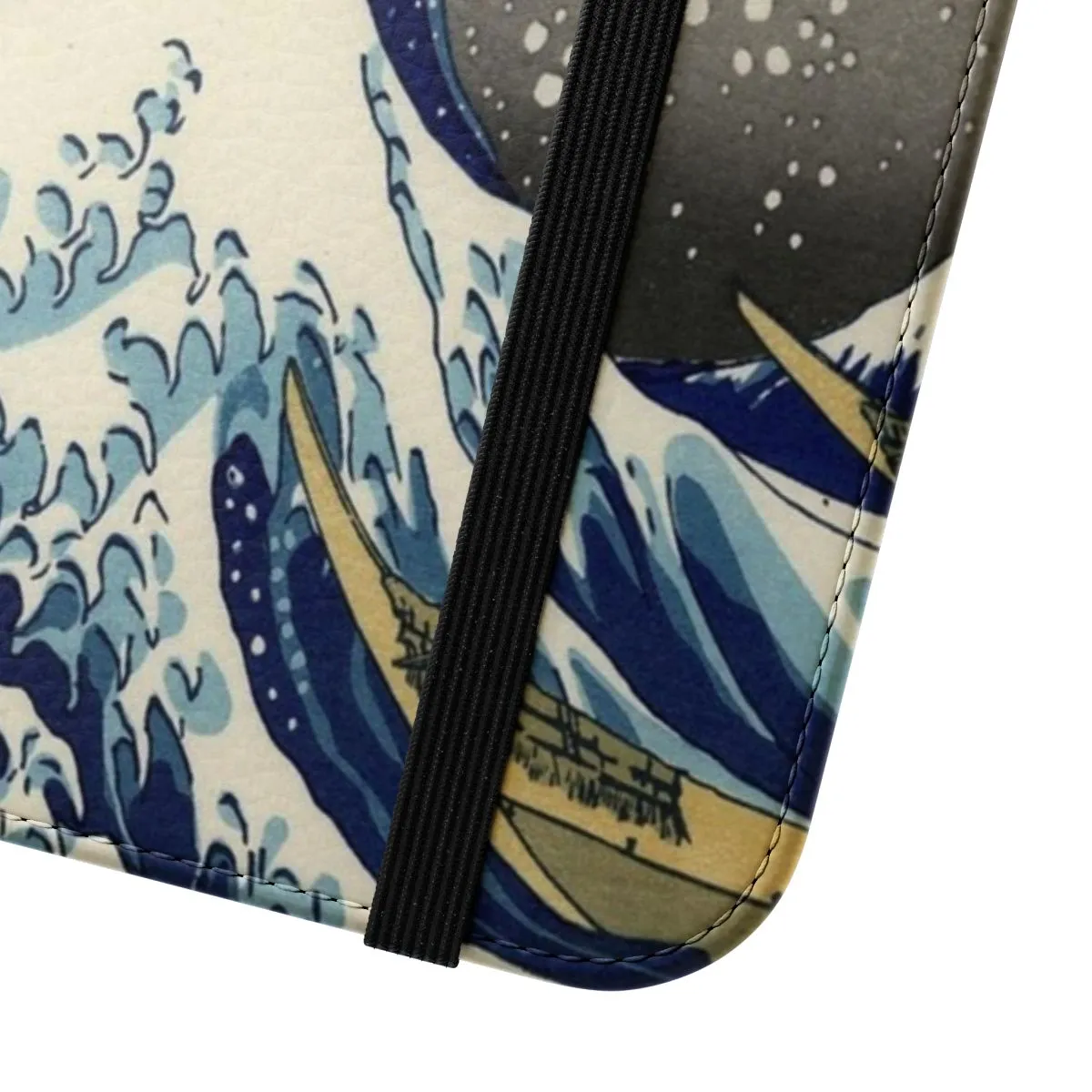 Artistic Great Wave Flip Cover Phone Case