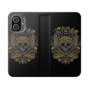 Artistic Heraldic Flip Phone Case - Ars Longa, Vita Brevis