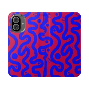 Artistic Matisse-Inspired Flip Cover Phone Case