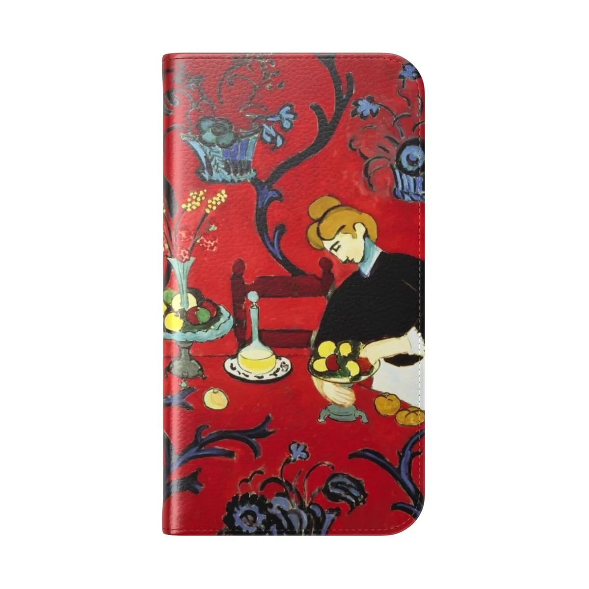 Artistic Matisse-Inspired Red Phone Case