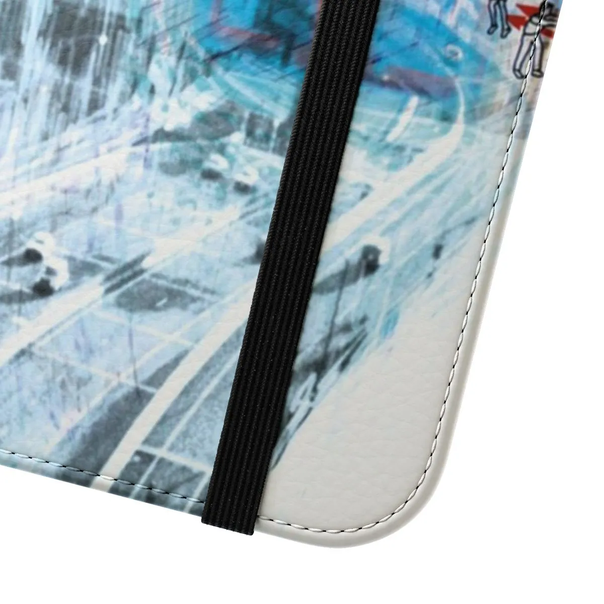 Artistic Radiohead-Inspired Flip Cover Phone Case