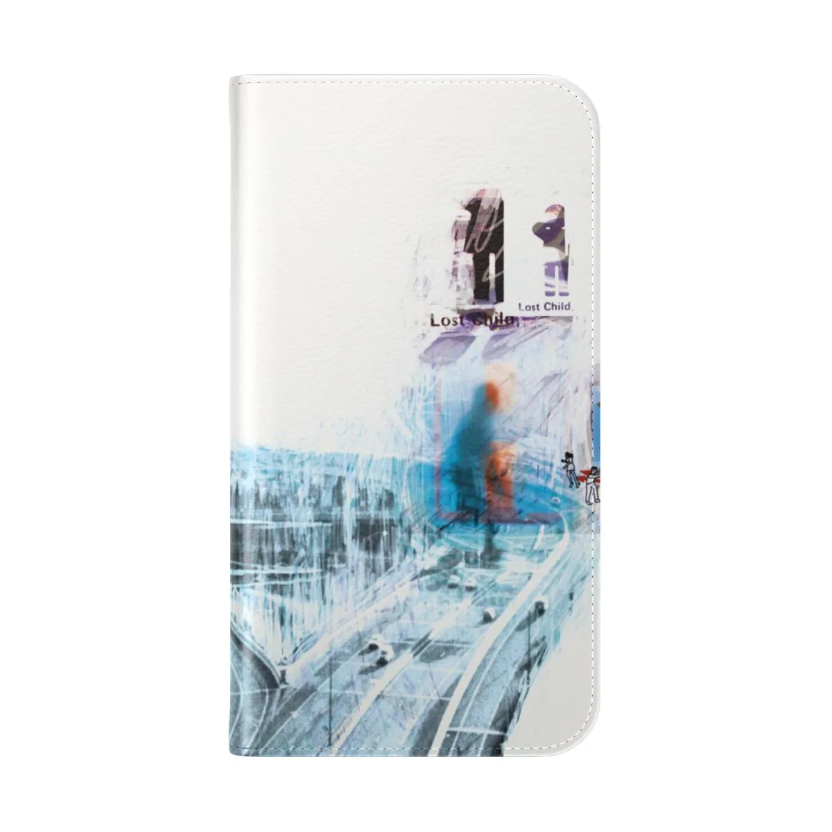 Artistic Radiohead-Inspired Flip Cover Phone Case
