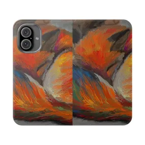 Artistic Sleeping Fox Phone Case - Wildlife Inspired Design