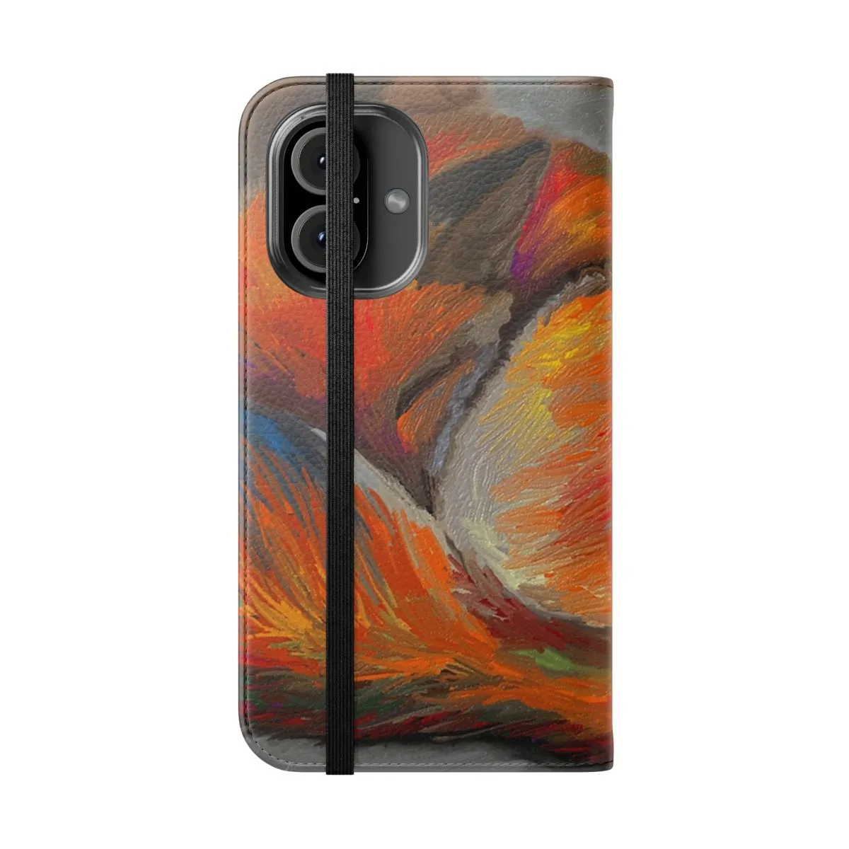 Artistic Sleeping Fox Phone Case - Wildlife Inspired Design