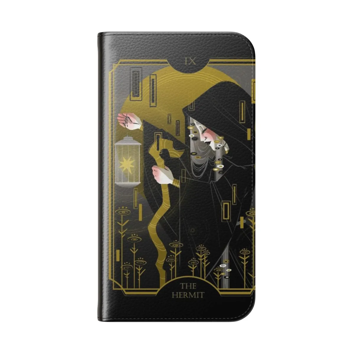 Artistic Tarot The Hermit Gold Moon Phone Case