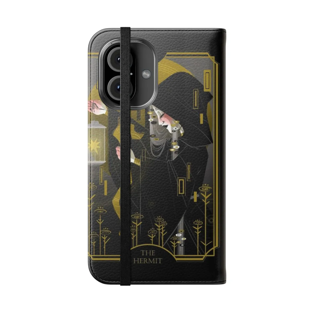 Artistic Tarot The Hermit Gold Moon Phone Case