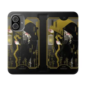 Artistic Tarot The Hermit Gold Moon Phone Case
