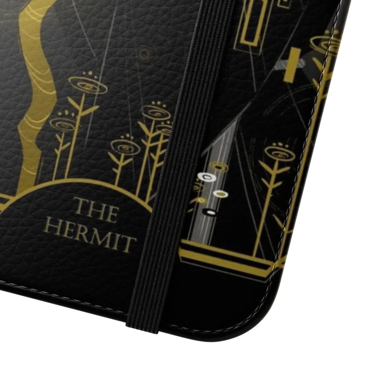 Artistic Tarot The Hermit Gold Moon Phone Case
