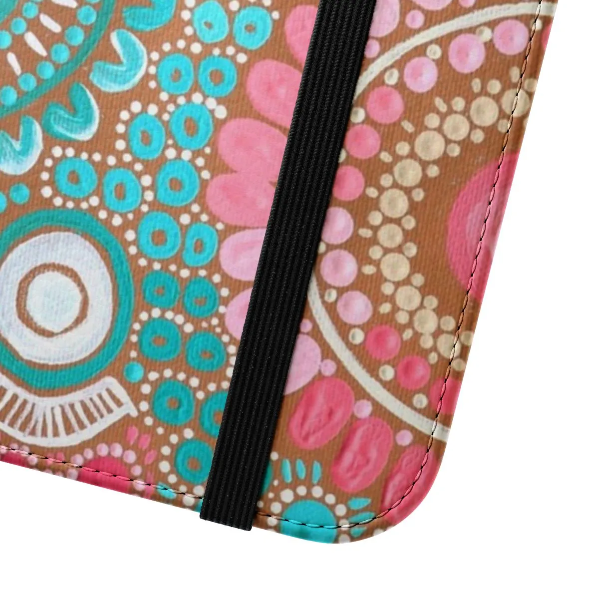 Artistic Tribal Design Flip Phone Case
