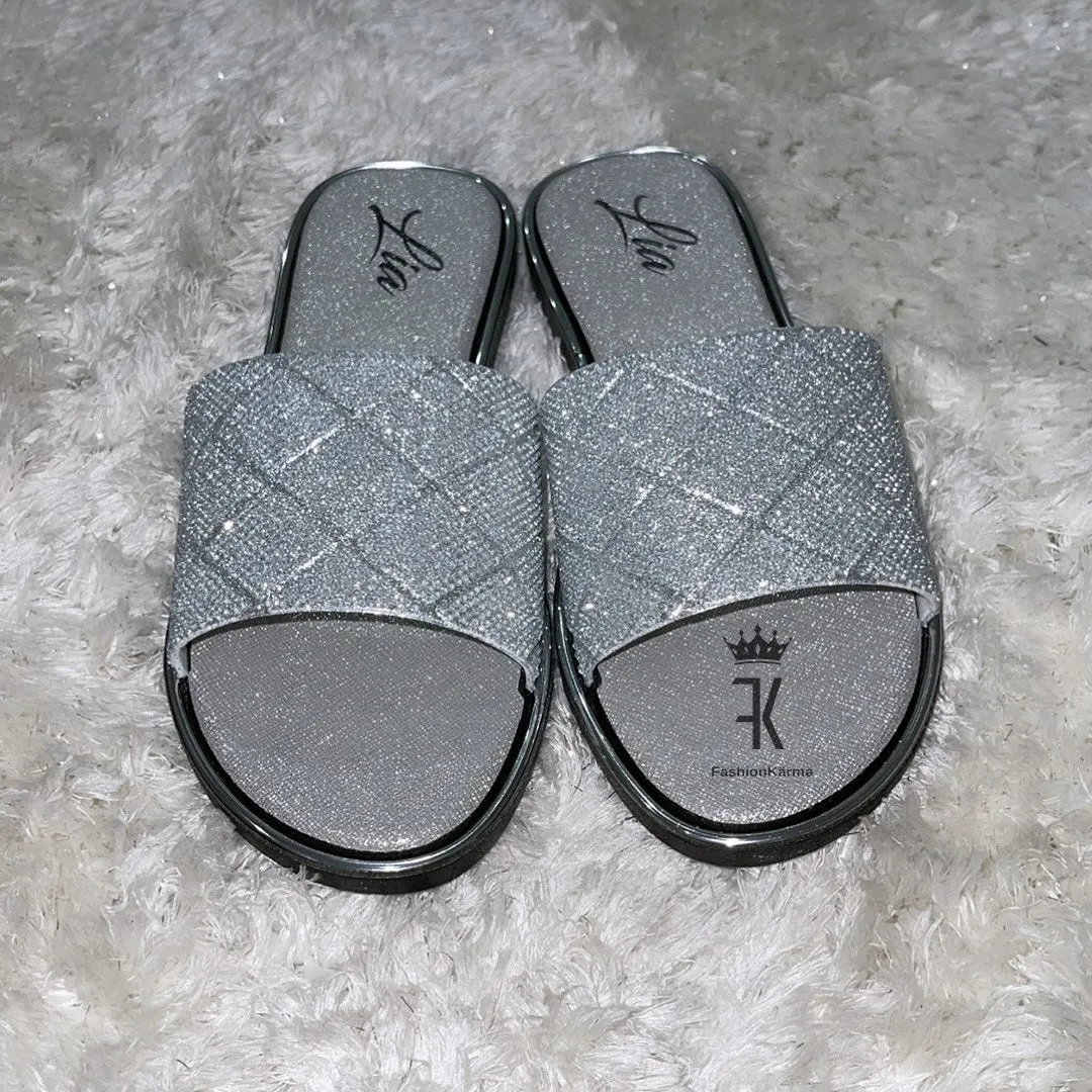 Avery Sandals - Silver