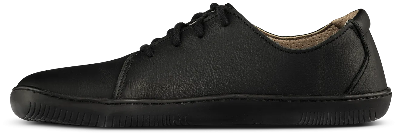 AYLLA BAREFOOT LOW CUT INCA MENS - BLACK