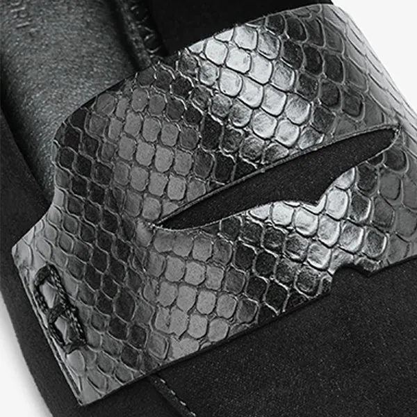 Black Forever Comfort® Point Toe Loafers