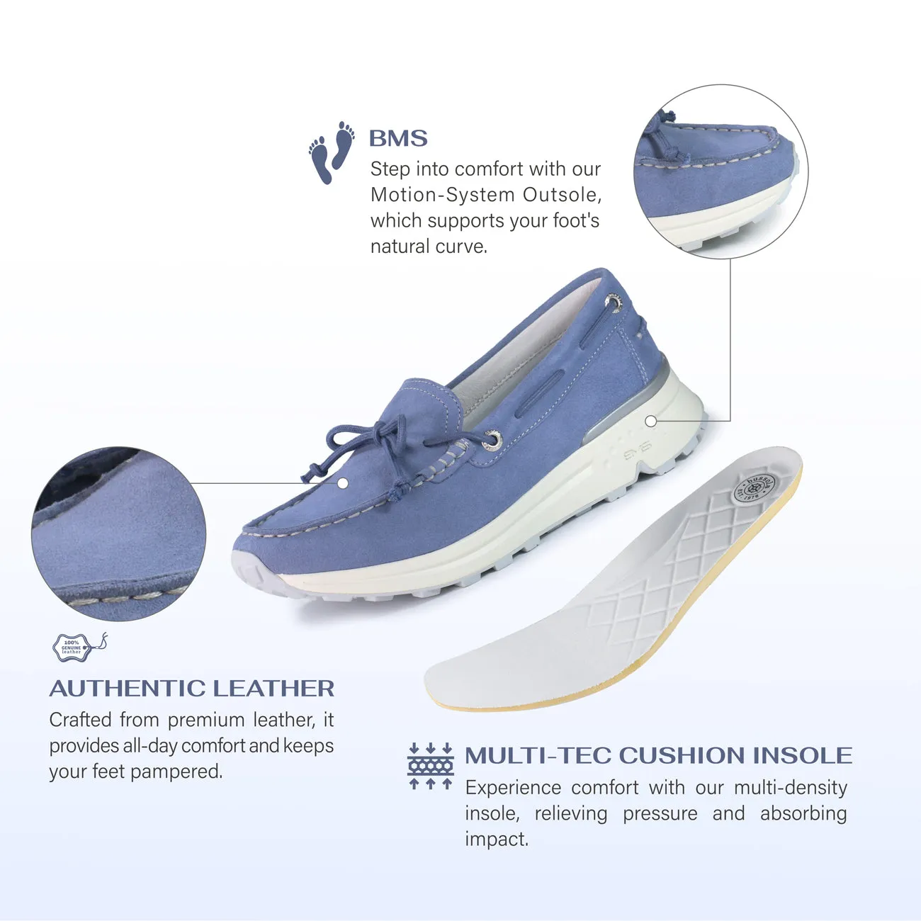 BMS 3.0 Boat Shoes (Heaven)