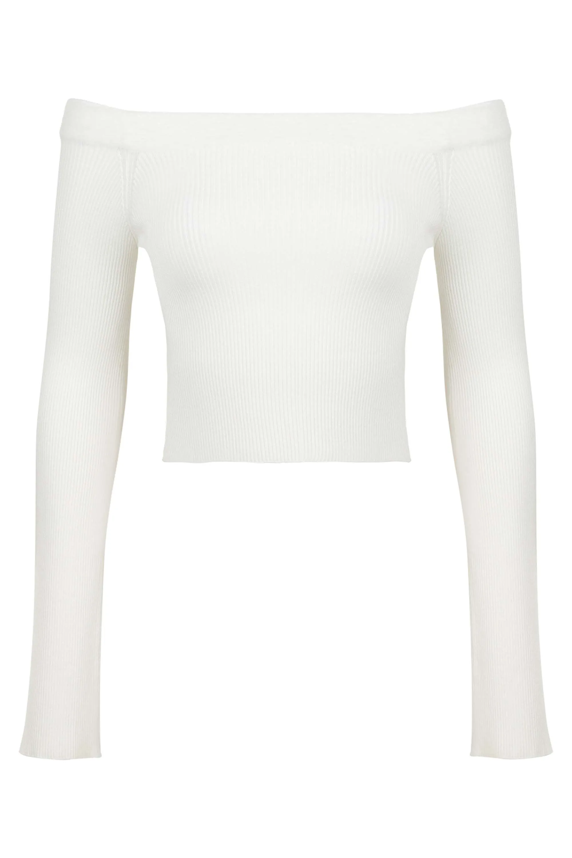 Boat Neck Knitwear Sweater