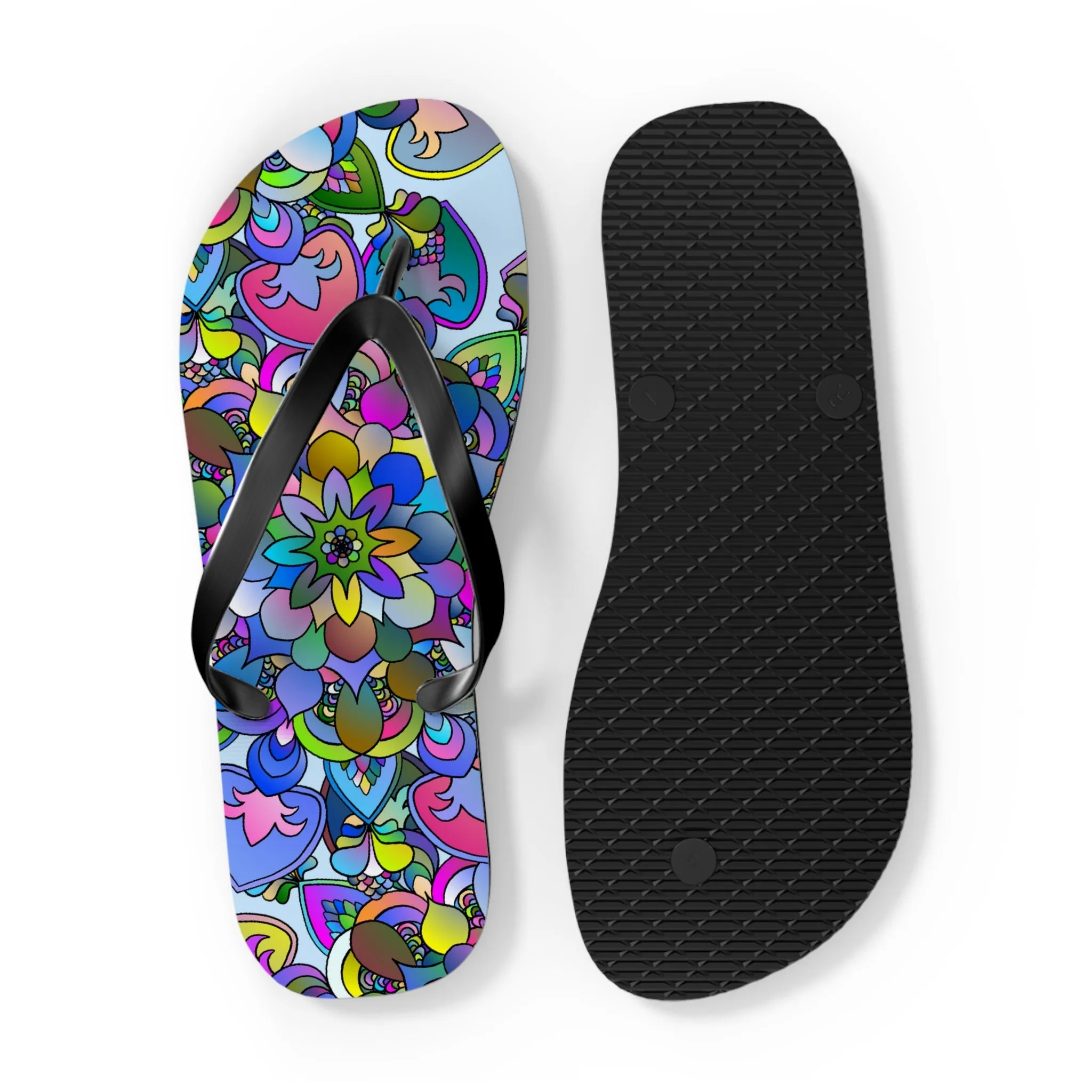 Bohemian Mandala Flip Flops - Summer Beachwear
