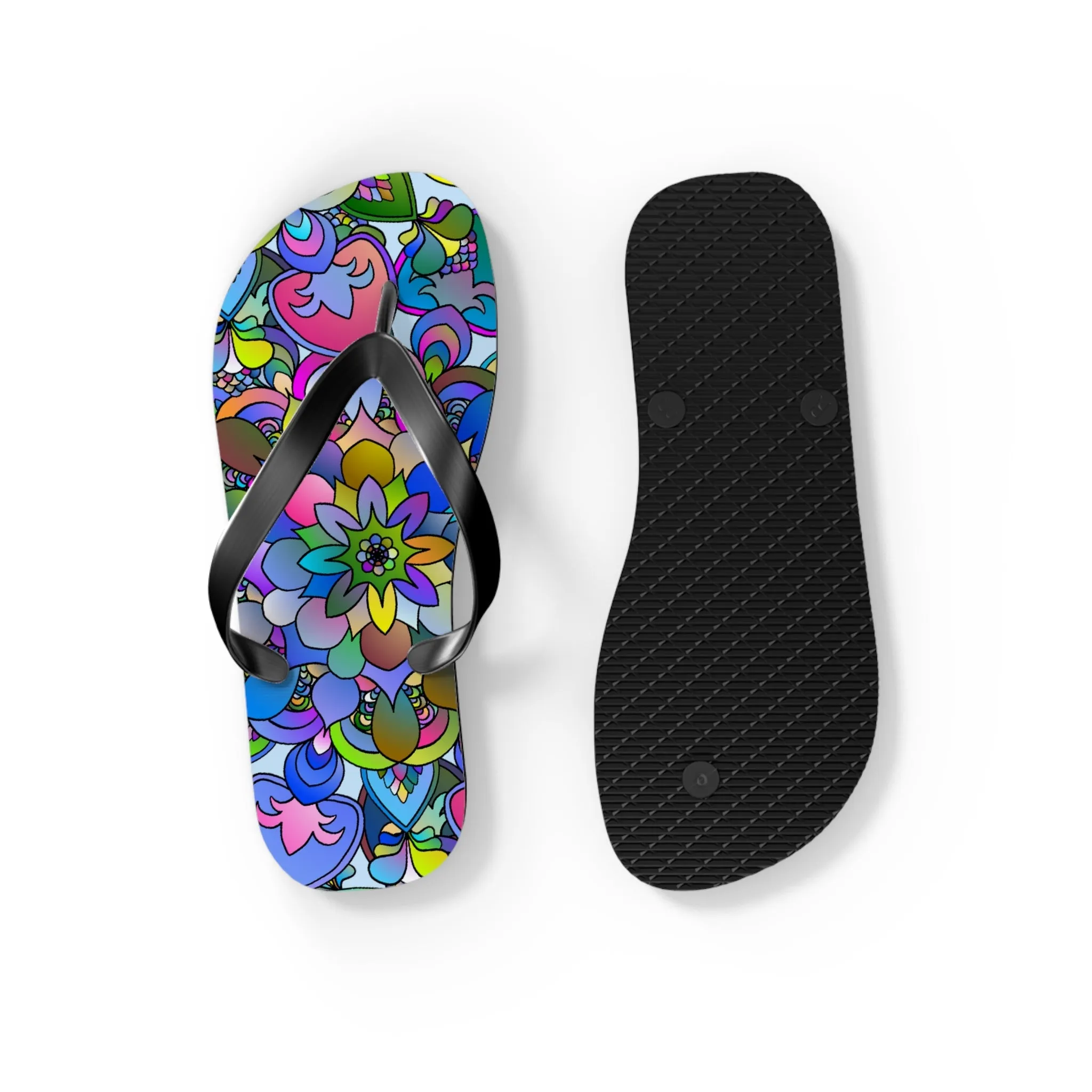 Bohemian Mandala Flip Flops - Summer Beachwear
