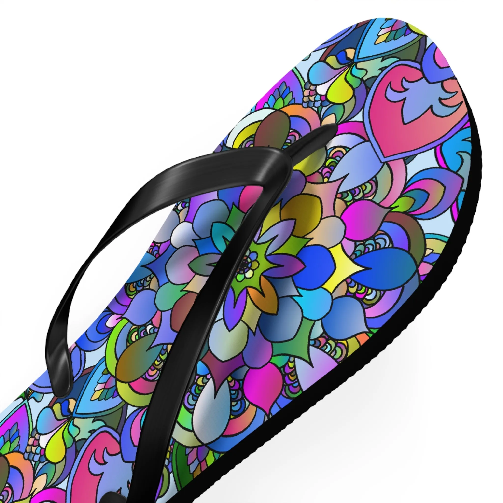 Bohemian Mandala Flip Flops - Summer Beachwear