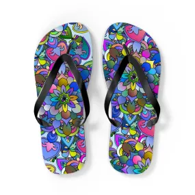Bohemian Mandala Flip Flops - Summer Beachwear