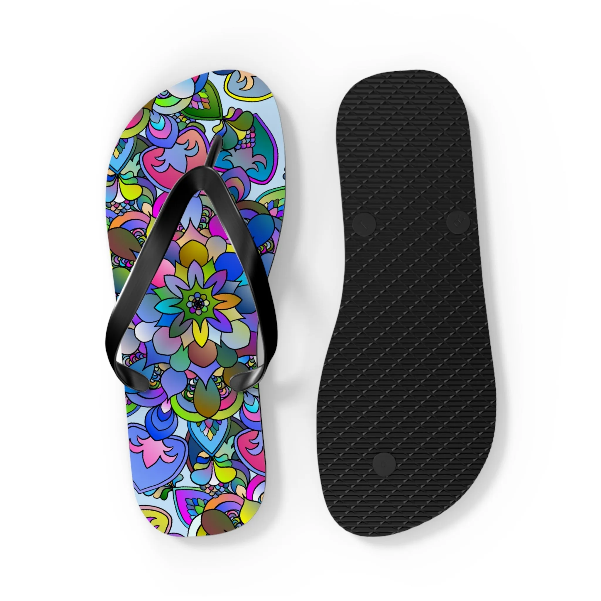 Bohemian Mandala Flip Flops - Summer Beachwear