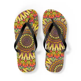 Bohemian Mandala Sandals - Colorful & Comfy