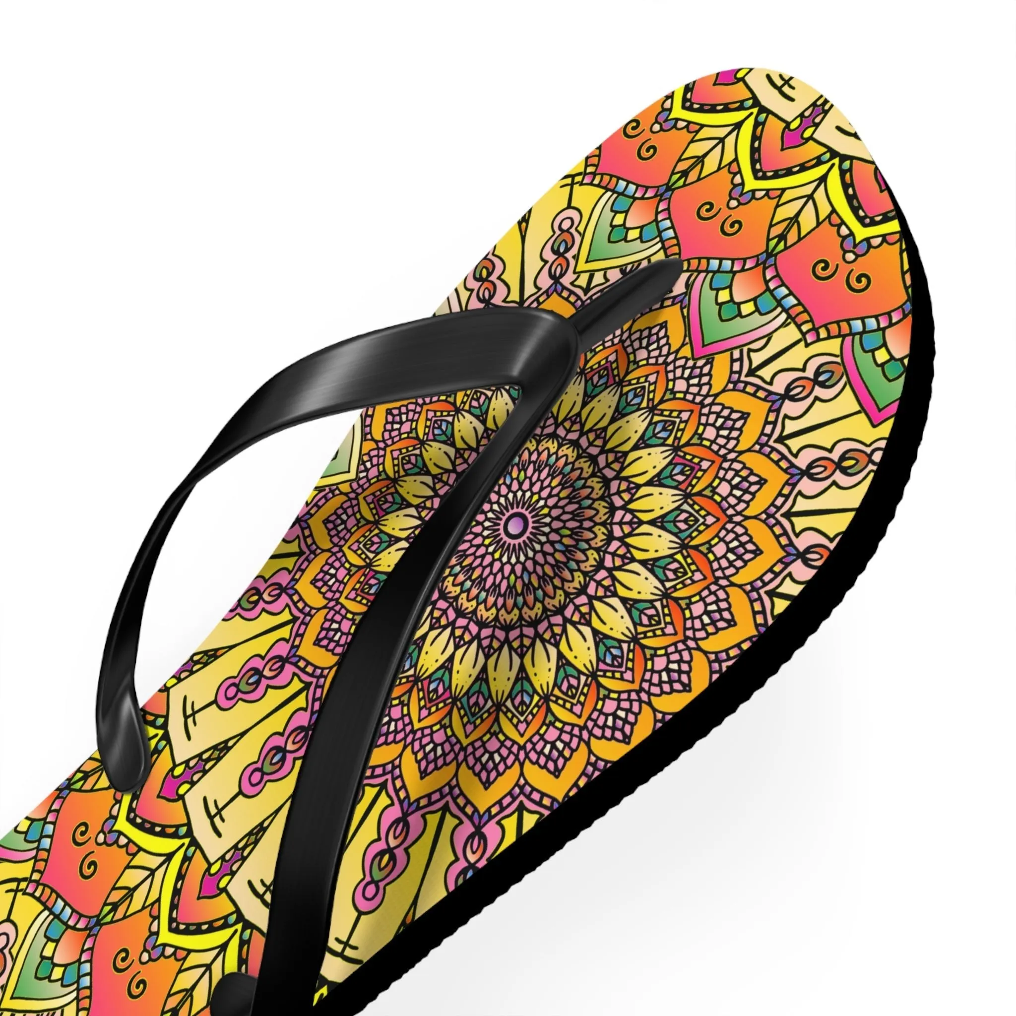 Bohemian Mandala Sandals - Colorful & Comfy