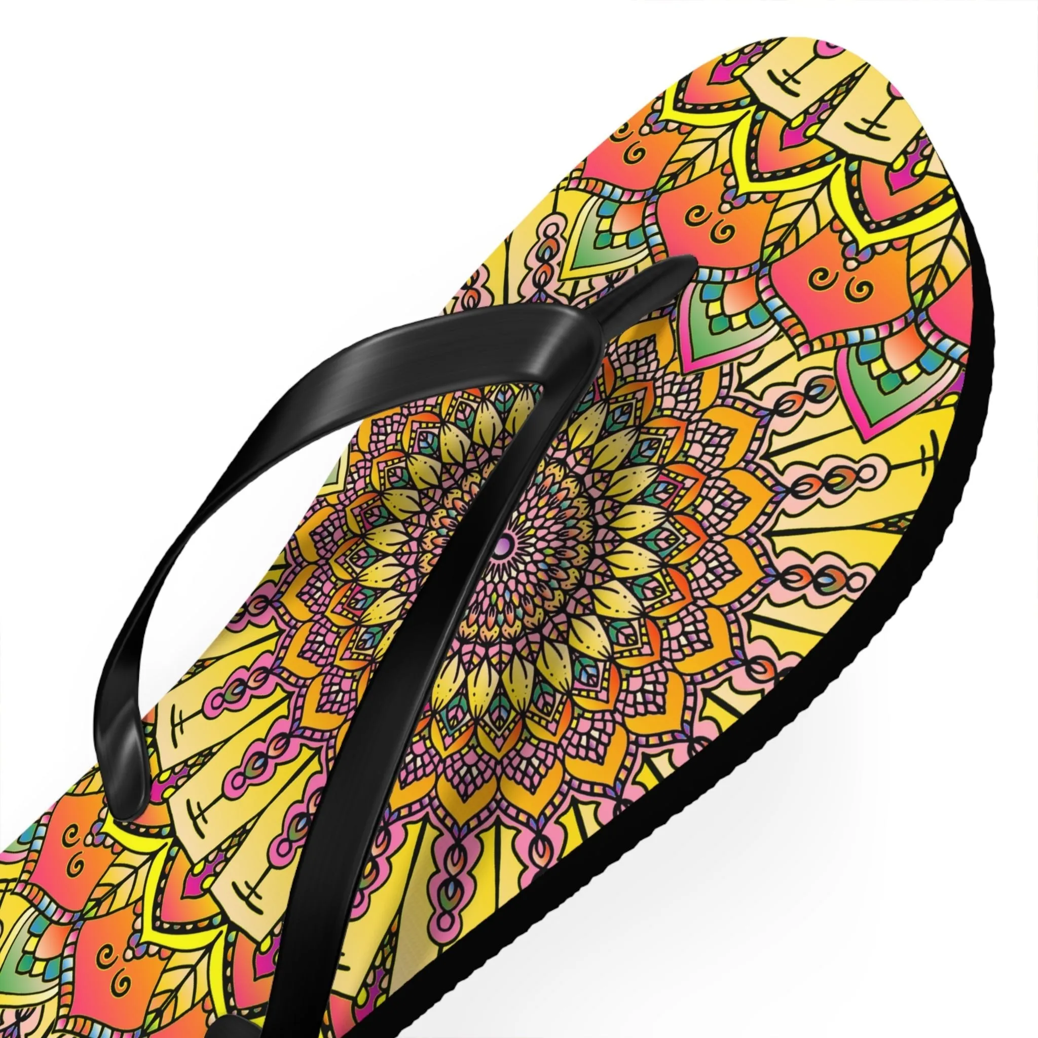 Bohemian Mandala Sandals - Colorful & Comfy
