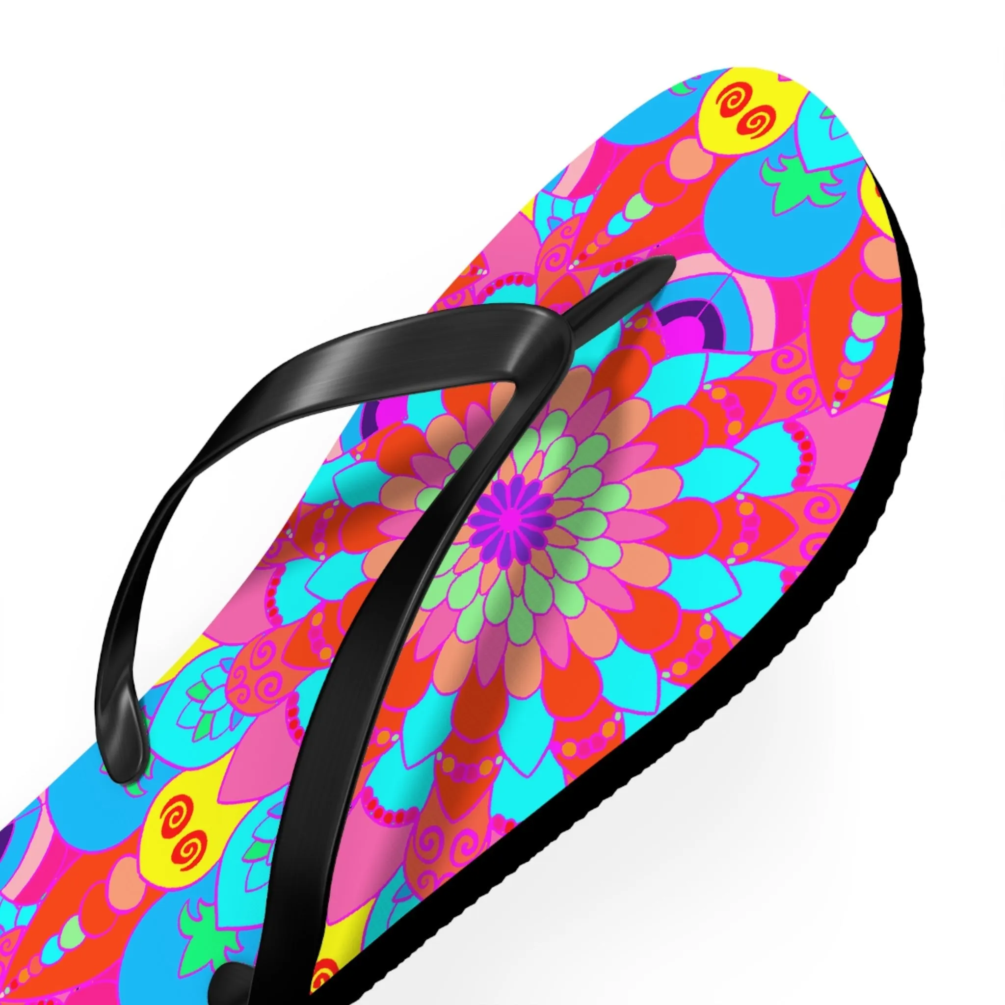 Boho Mandala Flip Flops - Summer Style