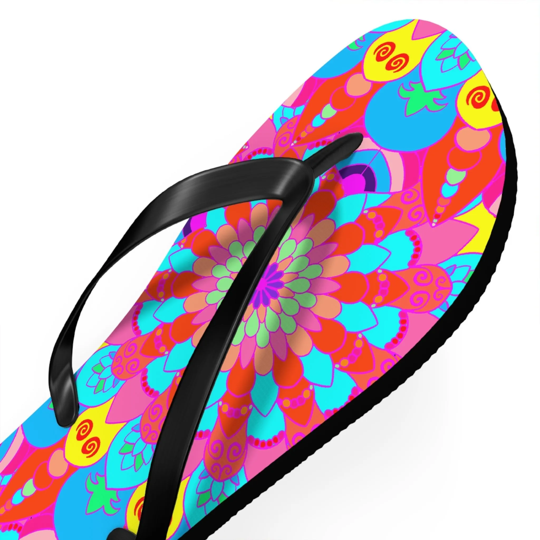 Boho Mandala Flip Flops - Summer Style