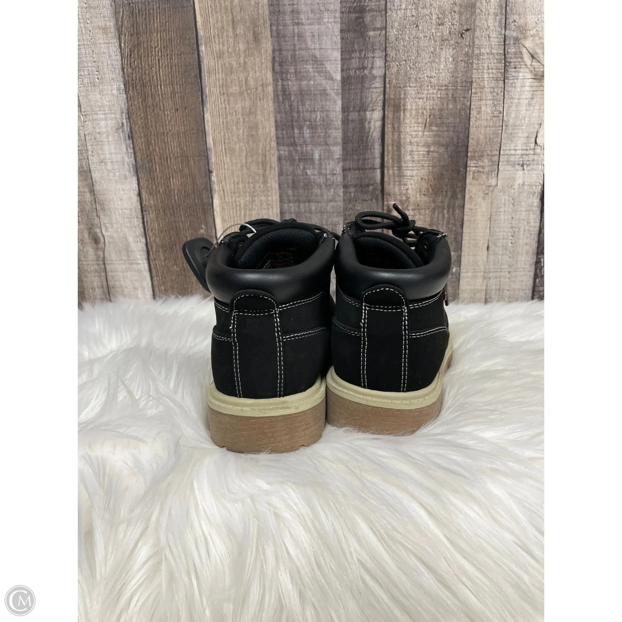 Boots Ankle Flats By Cme In Black, Size: 6