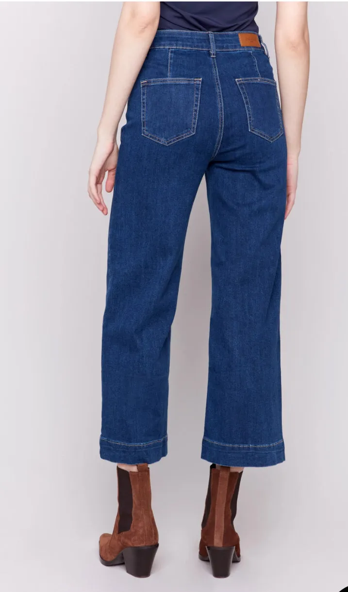 Charlie B Denim Patch Pocket Jeans