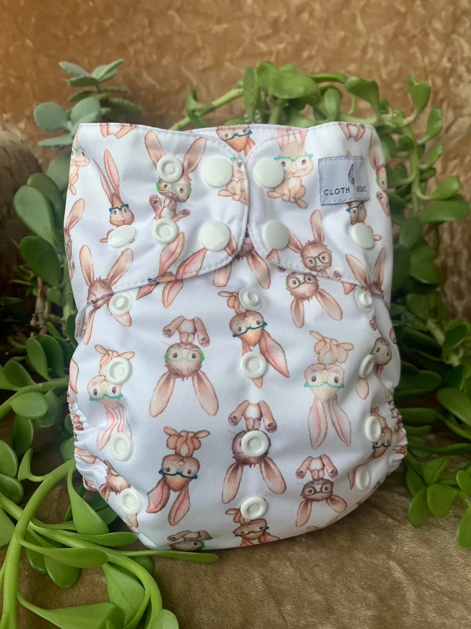 Cloth Bèbè Cover - Smart Bunny