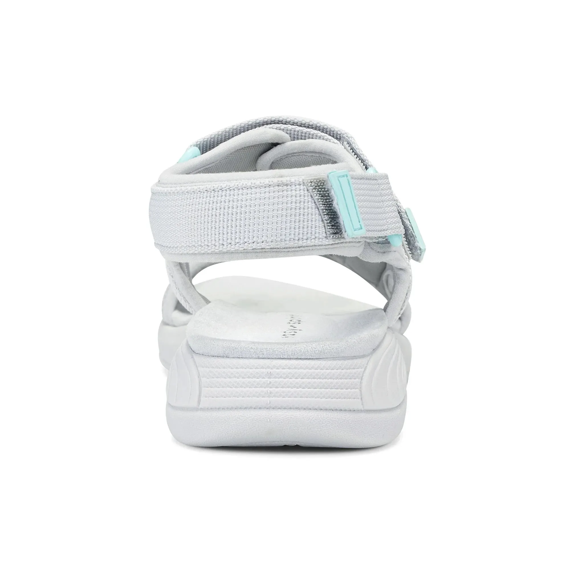 EASY SPIRIT LADIES SANDALS - LIGHT GREY SETABATA2