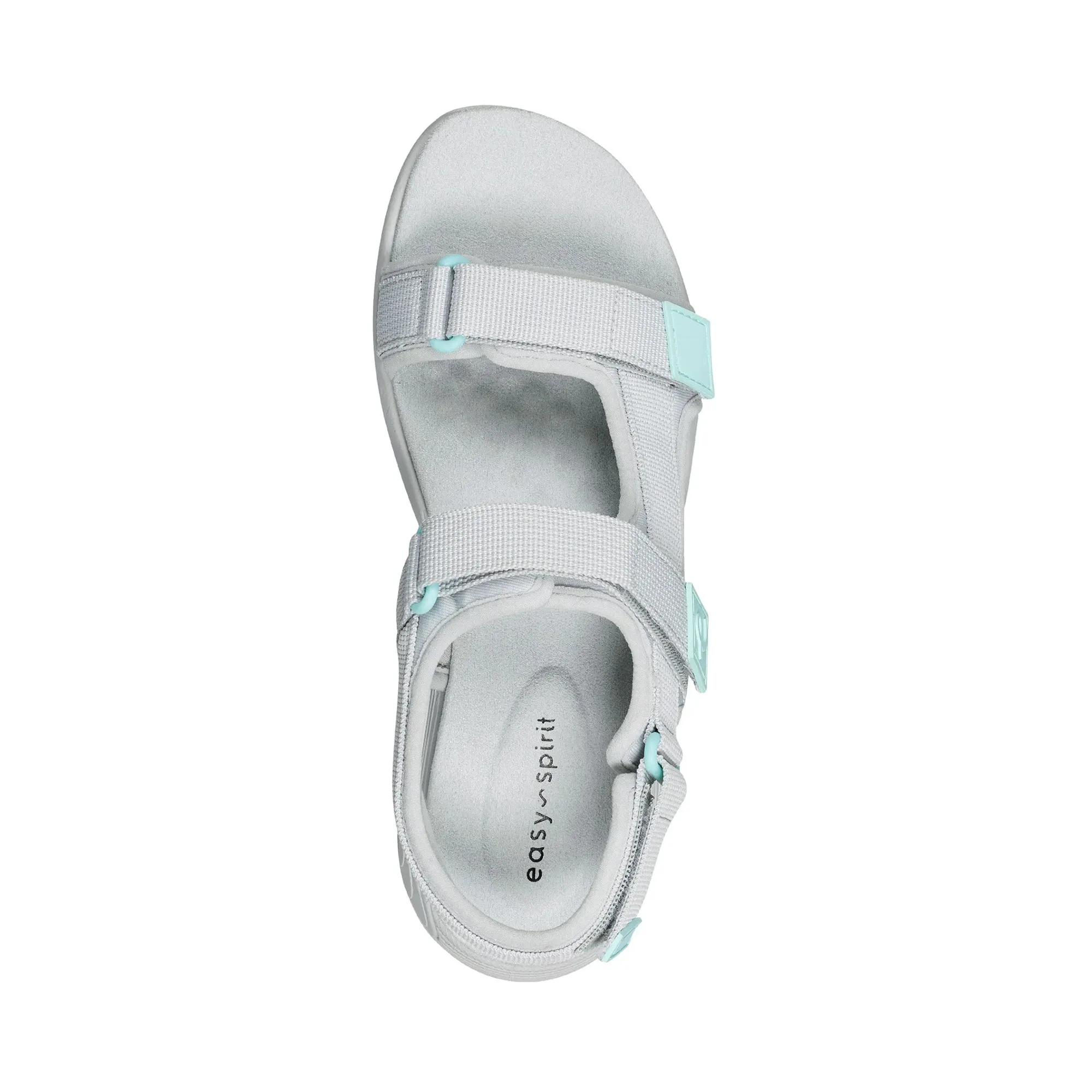 EASY SPIRIT LADIES SANDALS - LIGHT GREY SETABATA2
