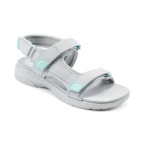 EASY SPIRIT LADIES SANDALS - LIGHT GREY SETABATA2