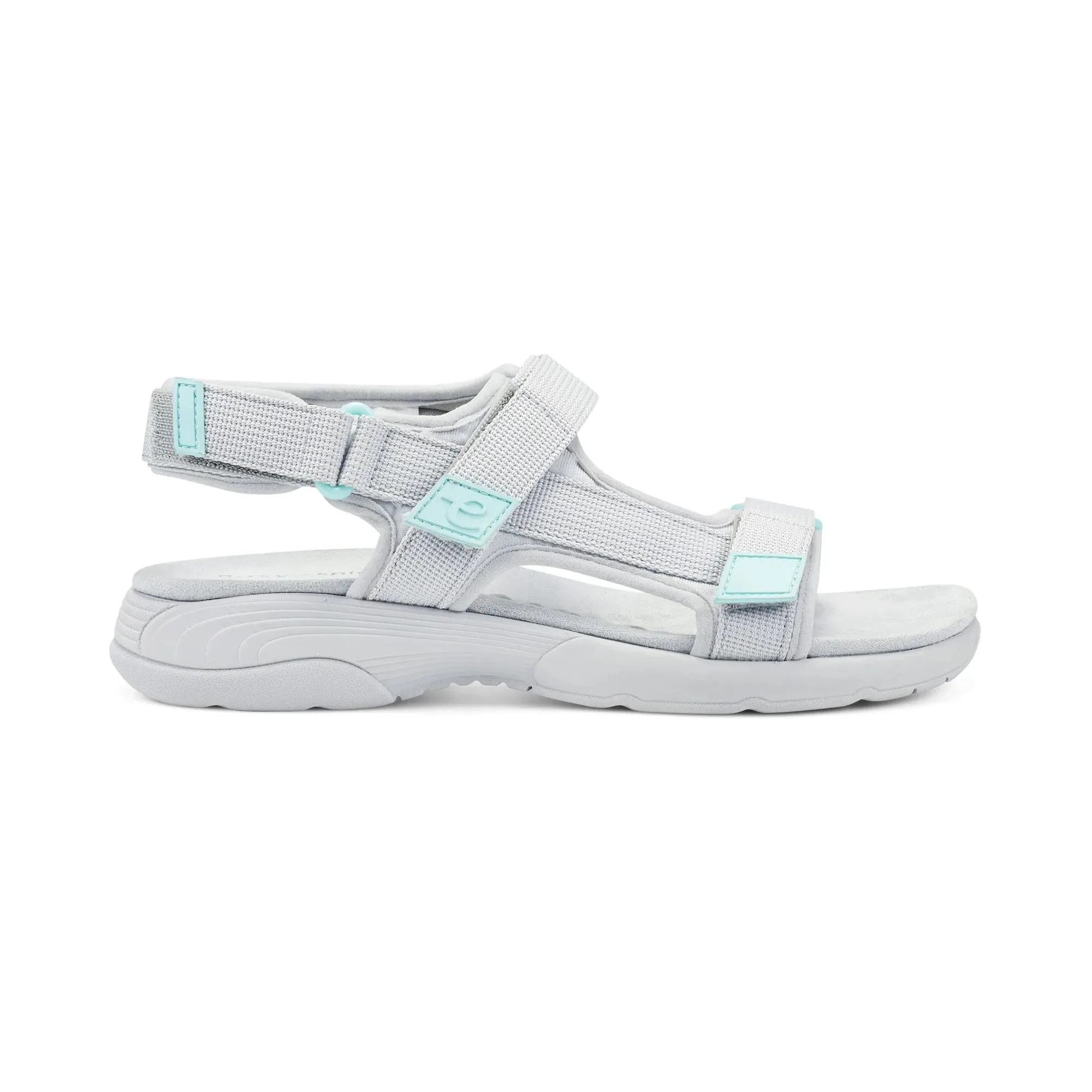 EASY SPIRIT LADIES SANDALS - LIGHT GREY SETABATA2