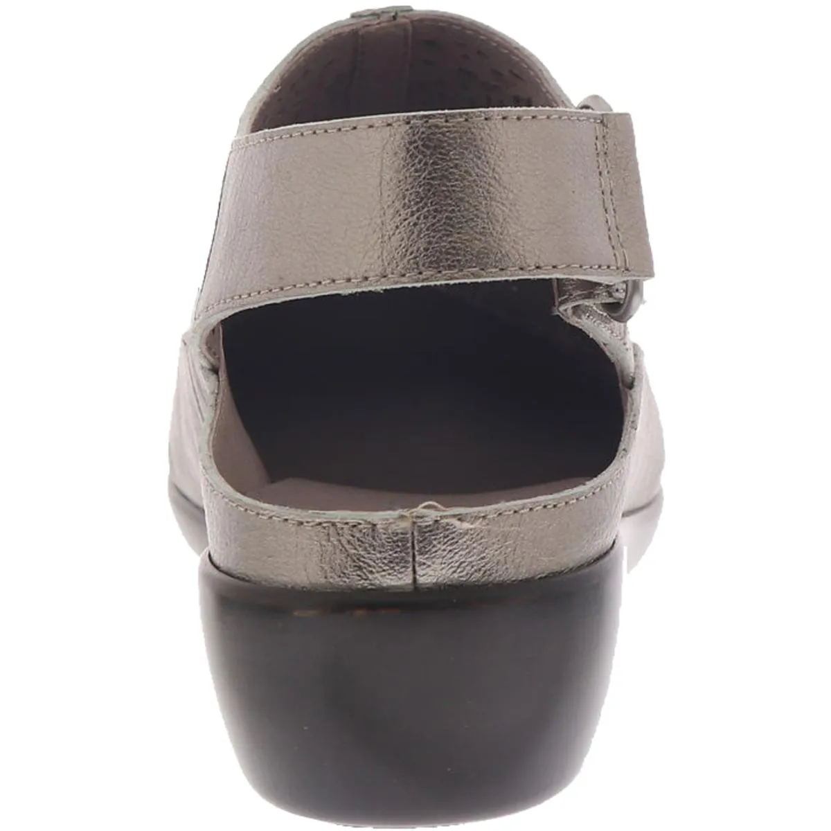 Easy Spirit Womens Dawn Leather Laser Cut Sandals Shoes