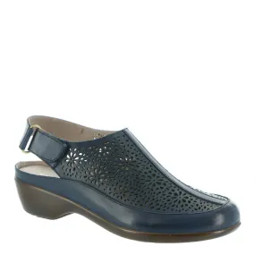 Easy Spirit Womens Dawn Leather Laser Cut Sandals Shoes