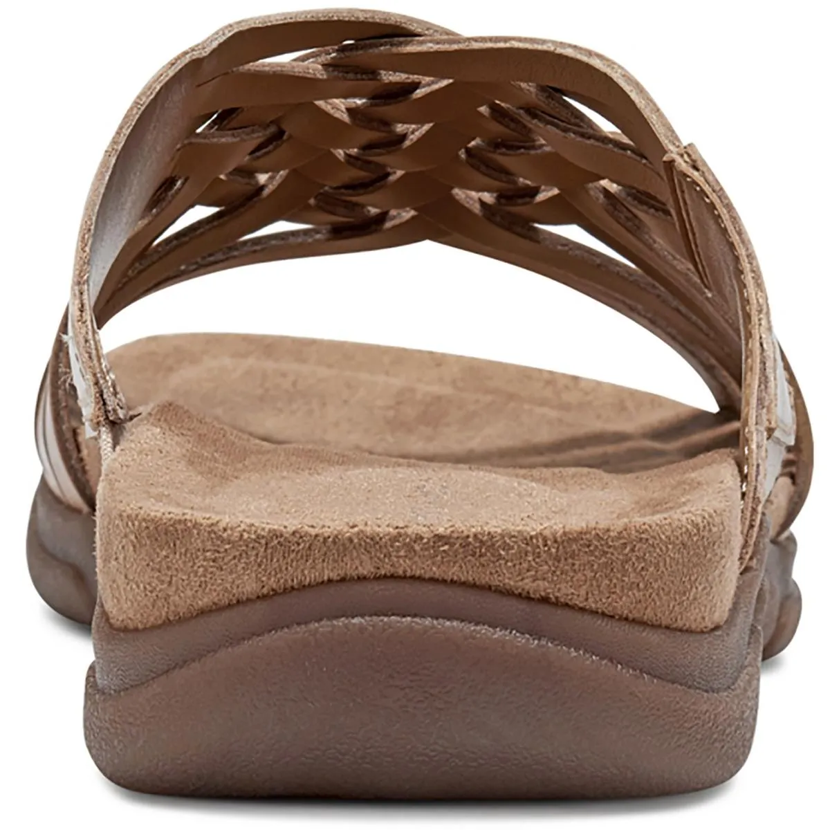 Easy Spirit Womens Meadow 9 Leather Comfort Wedge Sandals