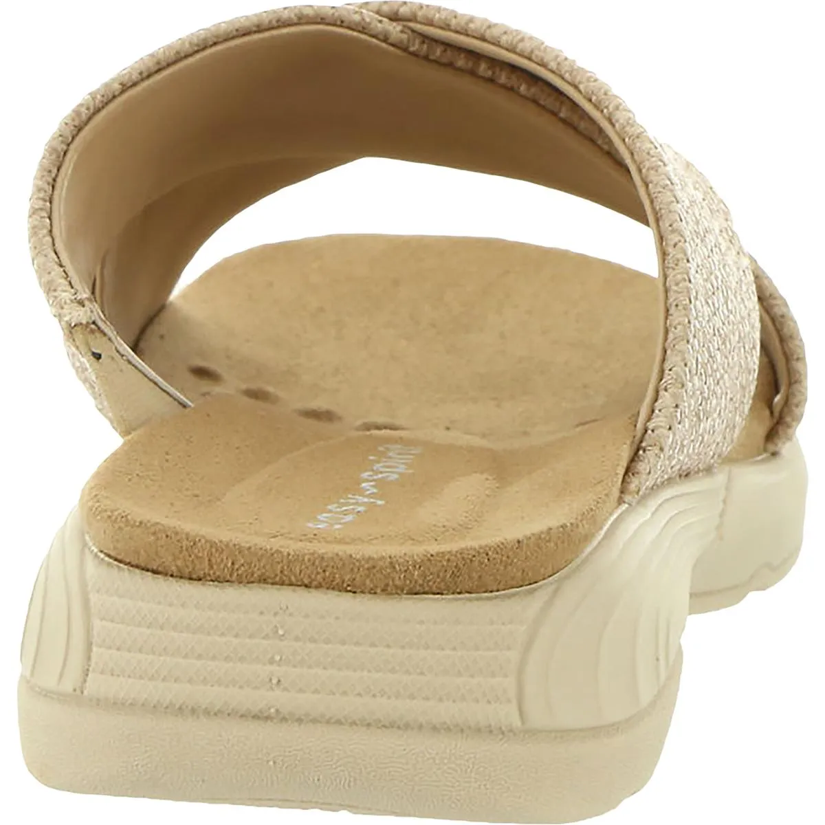 Easy Spirit Womens Taite 2 Woven Slip On Slide Sandals